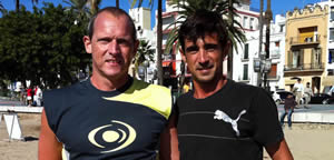 Alex Monpó (izq) y Antonio Ridao (Dcha)