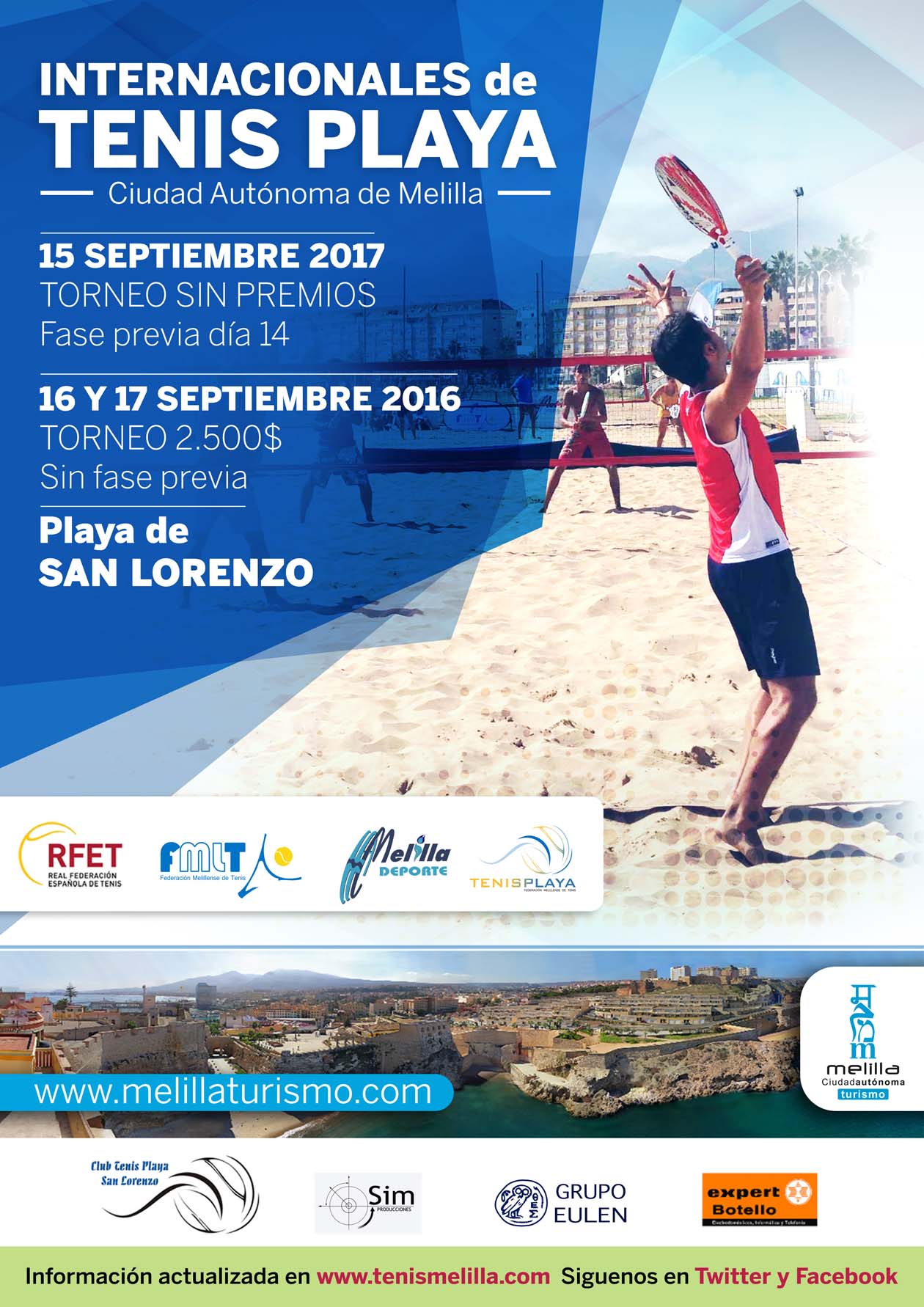 ITF TENIS PLAYA 0 y 2500 2017