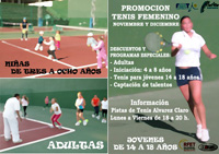 Promoción Tenis Femenino