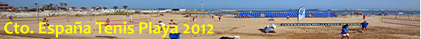 campeonato de españa de tenis playa 2012